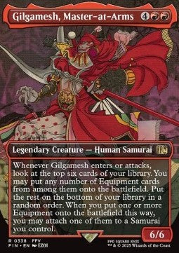 Gilgamesh, Master-at-Arms (V.1) - Magic: The Gathering - FINAL FANTASY: Extras (Rare) [XFIN-338]