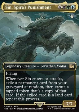 Sin, Spira's Punishment (V.1) - Magic: The Gathering - FINAL FANTASY: Extras (Rare) [XFIN-348]
