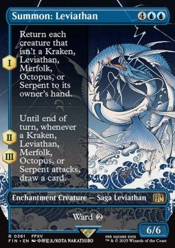 Summon: Leviathan - FINAL FANTASY: Extras (Rare) [XFIN-361]