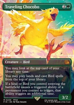 Traveling Chocobo (V.1) - Magic: The Gathering - FINAL FANTASY: Extras (Mythic) [XFIN-406]
