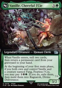 Vanille, Cheerful l'Cie // Ragnarok, Divine Deliverance (V.2) - FINAL FANTASY: Extras (Uncommon) [XFIN-475]