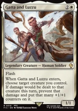 Gatta and Luzzu - Commander: FINAL FANTASY (Rare) [FIC-19]