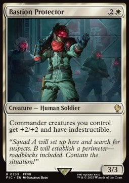Bastion Protector - Commander: Magic: The Gathering - FINAL FANTASY (Rare) [FIC-233]