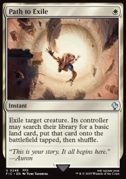 Path to Exile - Commander: Magic: The Gathering - FINAL FANTASY (Uncommon) [FIC-248]