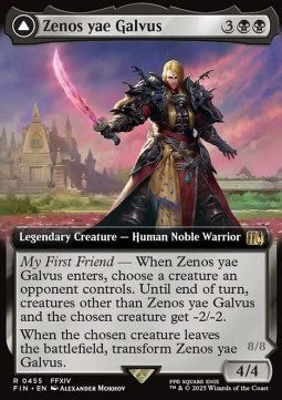 Zenos yae Galvus // Shinryu, Transcendent Rival (V.2) - FINAL FANTASY: Extras (Rare) [XFIN-455]