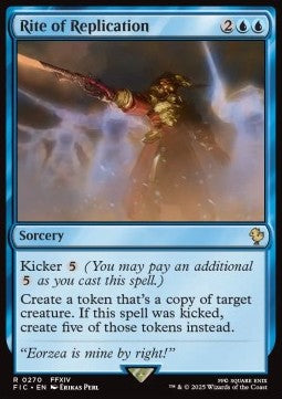 Rite of Replication - Commander: Magic: The Gathering - FINAL FANTASY (Rare) [FIC-270]