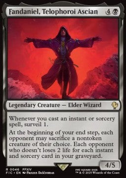 Fandaniel, Telophoroi Ascian - Commander: Magic: The Gathering - FINAL FANTASY (Rare) [FIC-46]
