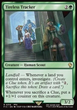 Tireless Tracker - Commander: Magic: The Gathering - FINAL FANTASY (Rare) [FIC-316]