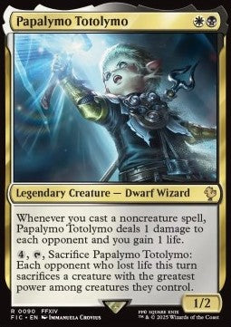 Papalymo Totolymo⁣ - Commander: Magic: The Gathering - FINAL FANTASY⁣ (Rare)⁣ [90]