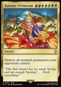Ruinous Ultimatum - Commander: Magic: The Gathering - FINAL FANTASY (Rare) [FIC-329]