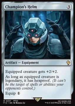 Champion's Helm - Commander: Magic: The Gathering - FINAL FANTASY (Rare) [FIC-337]