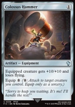 Colossus Hammer - Commander: Magic: The Gathering - FINAL FANTASY (Uncommon) [FIC-338]