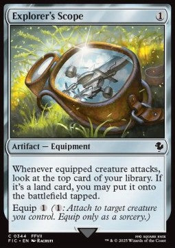 Explorer's Scope - Commander: Magic: The Gathering - FINAL FANTASY (Common) [FIC-344]