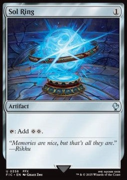 Sol Ring (V.3) - Commander: Magic: The Gathering - FINAL FANTASY (Uncommon) [FIC-358]