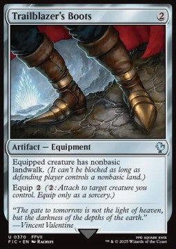 Trailblazer's Boots - Commander: Magic: The Gathering - FINAL FANTASY (Uncommon) [FIC-370]