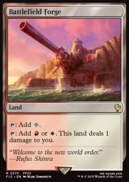 Battlefield Forge - Commander: Magic: The Gathering - FINAL FANTASY (Rare) [FIC-375]