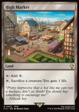 High Market - Commander: Magic: The Gathering - FINAL FANTASY (Rare) [FIC-402]