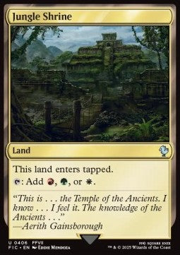 Jungle Shrine - Commander: FINAL FANTASY (Uncommon) [FIC-406]