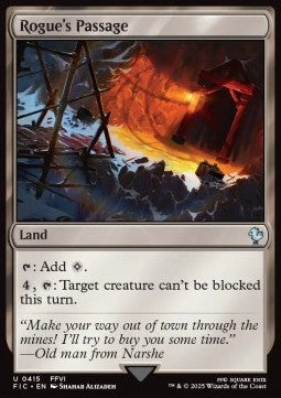 Rogue's Passage - Commander: Magic: The Gathering - FINAL FANTASY (Uncommon) [FIC-415]