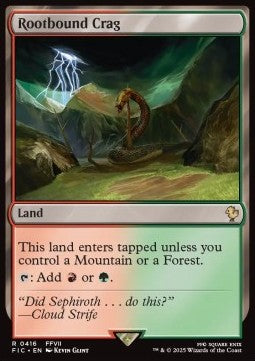 Rootbound Crag - Commander: Magic: The Gathering - FINAL FANTASY (Rare) [FIC-416]