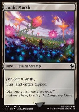 Sunlit Marsh - Commander: Magic: The Gathering - FINAL FANTASY (Common) [FIC-431]