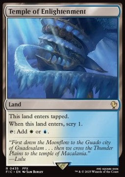 Temple of Enlightenment - Commander: Magic: The Gathering - FINAL FANTASY (Rare) [FIC-435]
