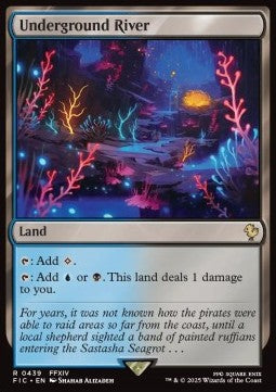 Underground River - Commander: Magic: The Gathering - FINAL FANTASY (Rare) [FIC-439]