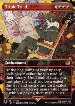 Triple Triad - Magic: The Gathering - FINAL FANTASY: Extras (Rare) [XFIN-340]