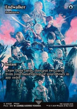 Brainstorm⁣ - Magic: The Gathering - FINAL FANTASY Through the Ages⁣ (Uncommon)⁣ [28]