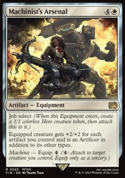 Machinist's Arsenal - Magic: The Gathering - FINAL FANTASY (Rare) [FIN-23]