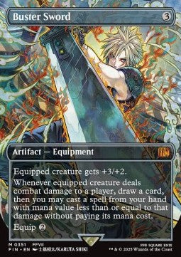 Buster Sword - Magic: The Gathering - FINAL FANTASY: Extras (Mythic) [XFIN-351]
