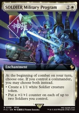 SOLDIER Military Program - Commander: Magic: The Gathering - FINAL FANTASY: Extras (Rare) [XFIC-108]