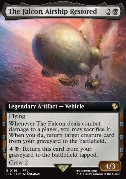 The Falcon, Airship Restored - Commander: Magic: The Gathering - FINAL FANTASY: Extras (Rare) [XFIC-116]