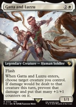 Gatta and Luzzu - Commander: Magic: The Gathering - FINAL FANTASY: Extras (Rare) [XFIC-134]