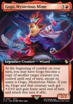 Gogo, Mysterious Mime - Commander: Magic: The Gathering - FINAL FANTASY: Extras (Rare) [XFIC-153]