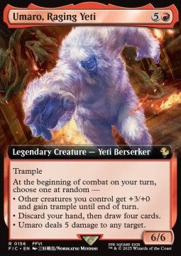Umaro, Raging Yeti - Commander: Magic: The Gathering - FINAL FANTASY: Extras (Rare) [XFIC-156]