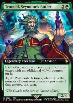Tromell, Seymour's Butler - Commander: Magic: The Gathering - FINAL FANTASY: Extras (Rare) [XFIC-162]