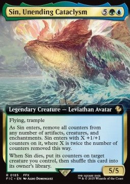 Sin, Unending Cataclysm - Commander: Magic: The Gathering - FINAL FANTASY: Extras (Rare) [XFIC-185]