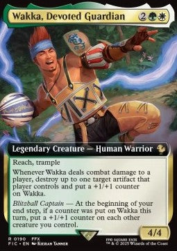 Wakka, Devoted Guardian⁣ - Commander: Magic: The Gathering - FINAL FANTASY: Extras⁣ (Rare)⁣ [190]