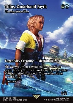 Thrasios, Triton Hero - Magic: The Gathering - FINAL FANTASY Through the Ages (Mythic) [FCA-58]