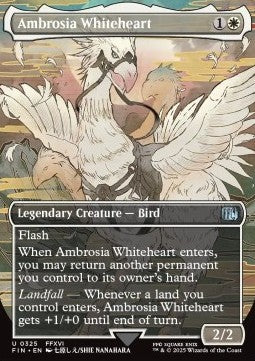 Ambrosia Whiteheart (V.1) - Magic: The Gathering - FINAL FANTASY: Extras (Uncommon) [XFIN-325]