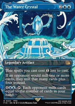 The Water Crystal - Magic: The Gathering - FINAL FANTASY: Extras (Rare) [XFIN-333]