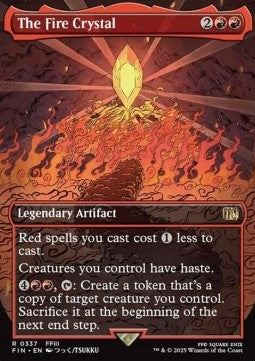 The Fire Crystal - Magic: The Gathering - FINAL FANTASY: Extras (Rare) [XFIN-337]
