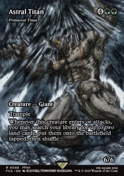 Primeval Titan - Magic: The Gathering - FINAL FANTASY Through the Ages (Rare) [FCA-48]
