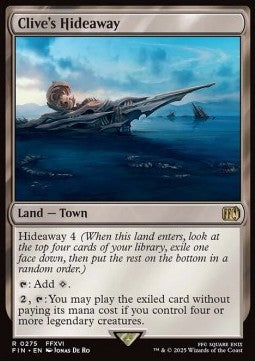 Clive's Hideaway - Magic: The Gathering - FINAL FANTASY (Rare) [FIN-275]