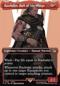 Raubahn, Bull of Ala Mhigo (V.1) - Magic: The Gathering - FINAL FANTASY: Extras (Rare) [XFIN-388]