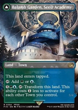 Balamb Garden, SeeD Academy // Balamb Garden, Airborne - Magic: The Gathering - FINAL FANTASY: Extras (Rare) [XFIN-354]