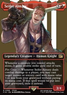 Seifer Almasy (V.1) - Magic: The Gathering - FINAL FANTASY: Extras (Rare) [XFIN-389]