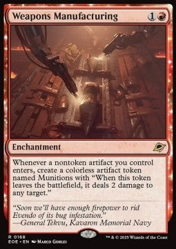 Weapons Manufacturing - Edge of Eternities (Rare) [EOE-168]