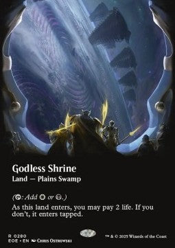 Godless Shrine (V.1) - Edge of Eternities: Extras (Rare) [XEOE-280]
